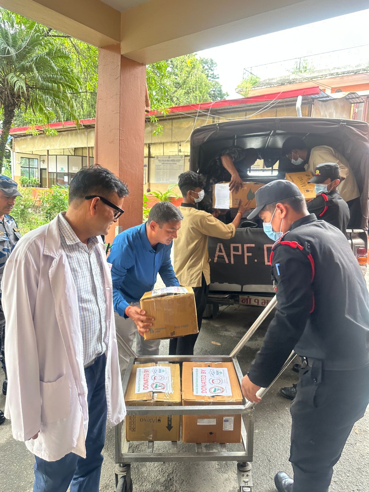 NDRF Humanitarian Support to Rasuwa - Image 1